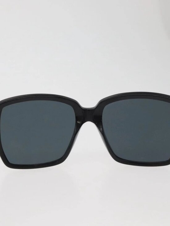 CHANEL COCO Mark Sunglasses plastic Black 5385-A CC Auth BA11986 main image 8
